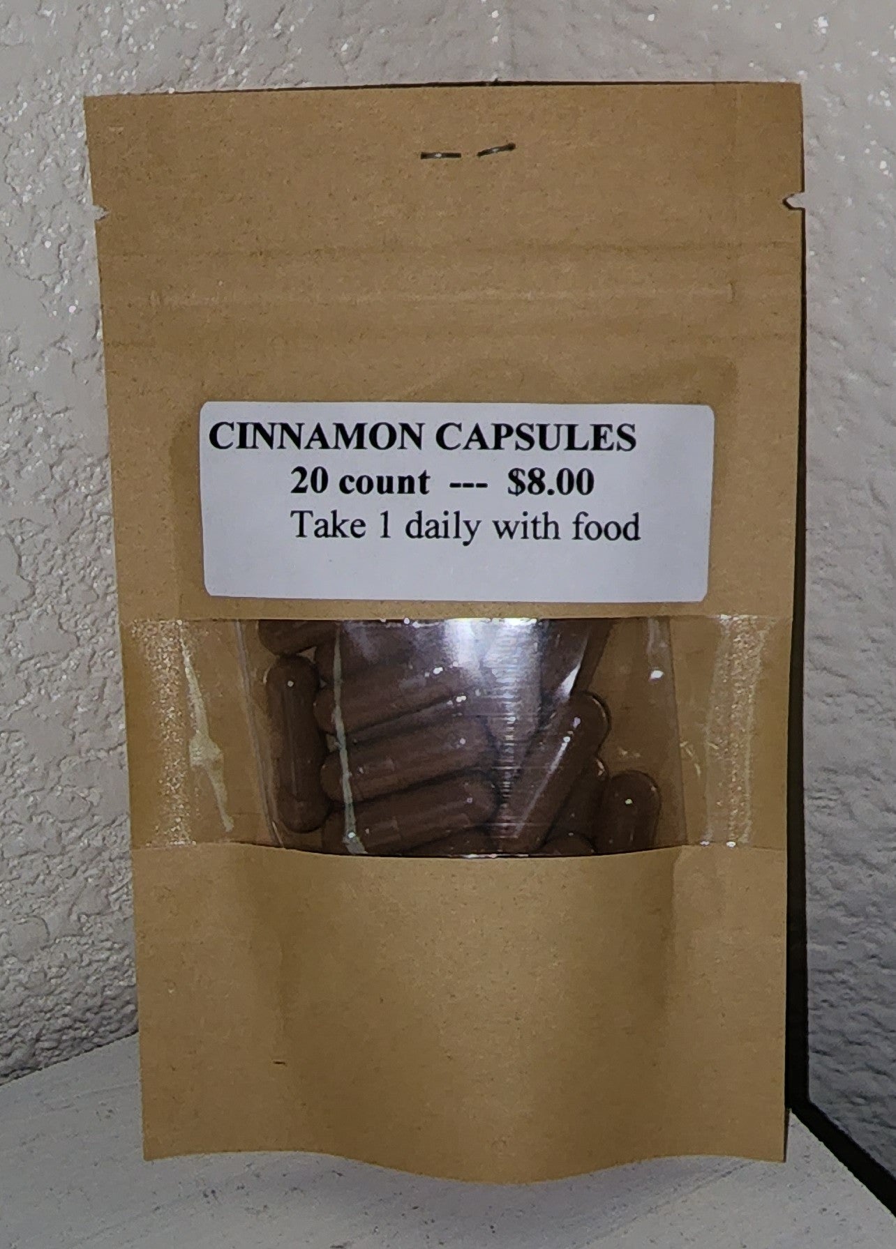 Cinnamon Capsules 20ct