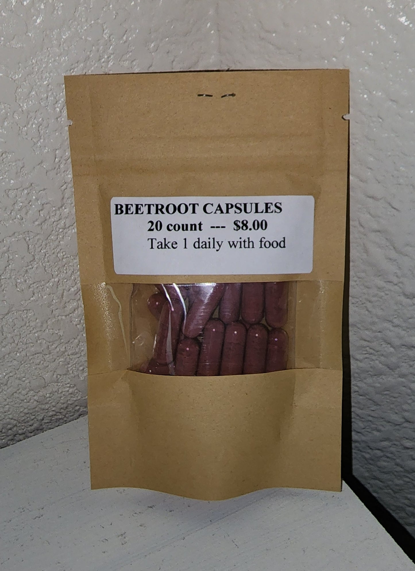 Beet Root Capsules 20ct